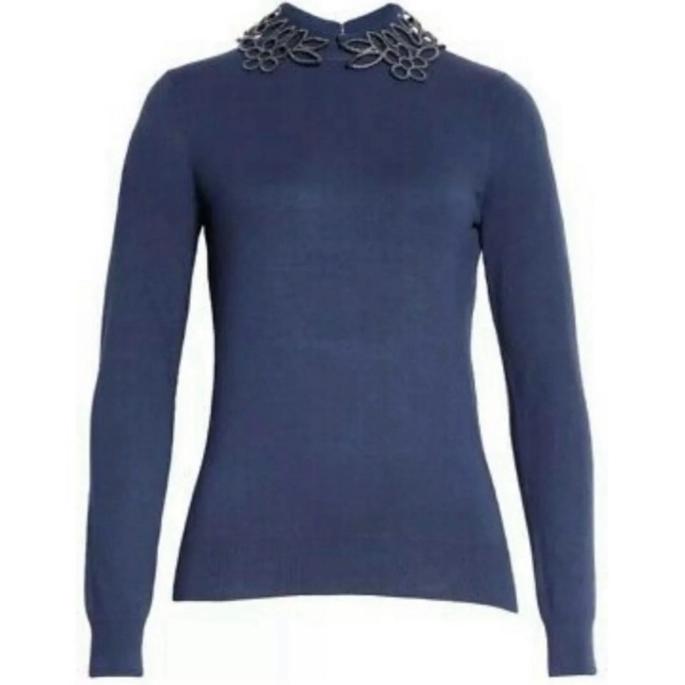 NWT Ted Baker | Azaleo Embellished Jumper Pullover Sweater - Picture 2 of 16